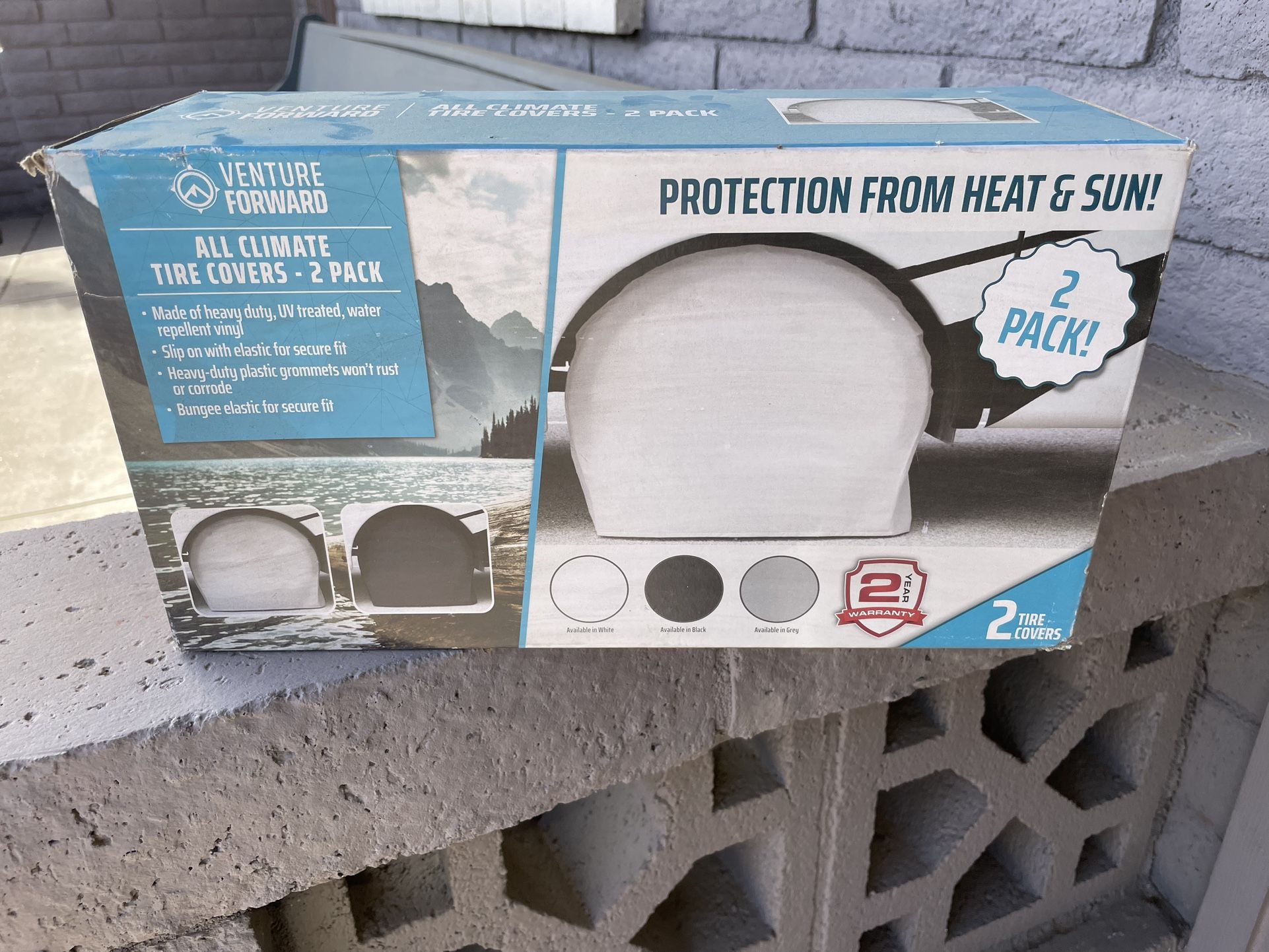 2-Pack All Climate Tire Covers