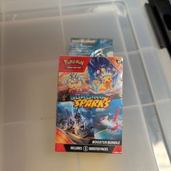 Pokemon Surging sparks (scarlet & violet) 6 booster packs