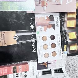 Gucci Mascara,grande Brow Serum Mini, Foundation Samples 