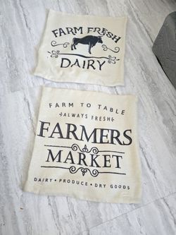 Pillows Cases $6 Both