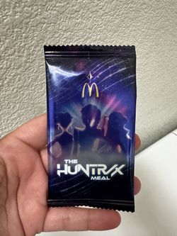 K-pop demon hunter McDonald's card