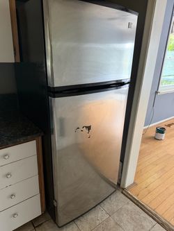 Kenmore Stainless Steel Top-Freezer Refrigerator