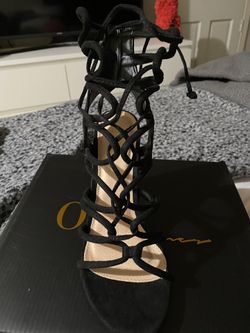 Black heels