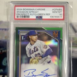 Brandon Sproat Prospect Auto