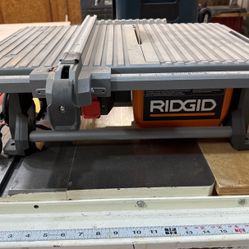 Rigid 7” Tile Saw