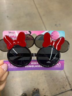Licensed Disney Kids Minnie Mouse Bow Sunglasses