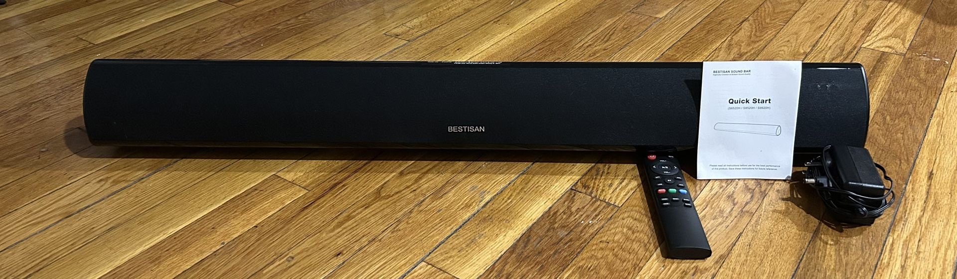 Bestisan BYL 80W Soundbar with Built-In Subwoofer