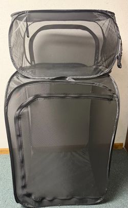 Pop-Up Mesh Insect Habitat Enclosure