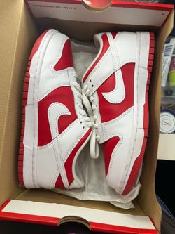 Championship Red Dunks