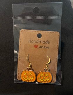 Pumpkin Earrings