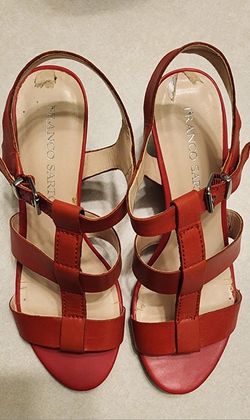Red Antonio Melanie Sandals, 7.5