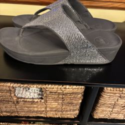 Two pair of ladies size 10 sandals