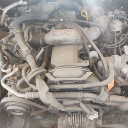 Mid 80s Toyota Diesel Engine, Trans (2LTE Automatic) And Transfer Case