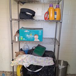 5 Tier Metal Shelf