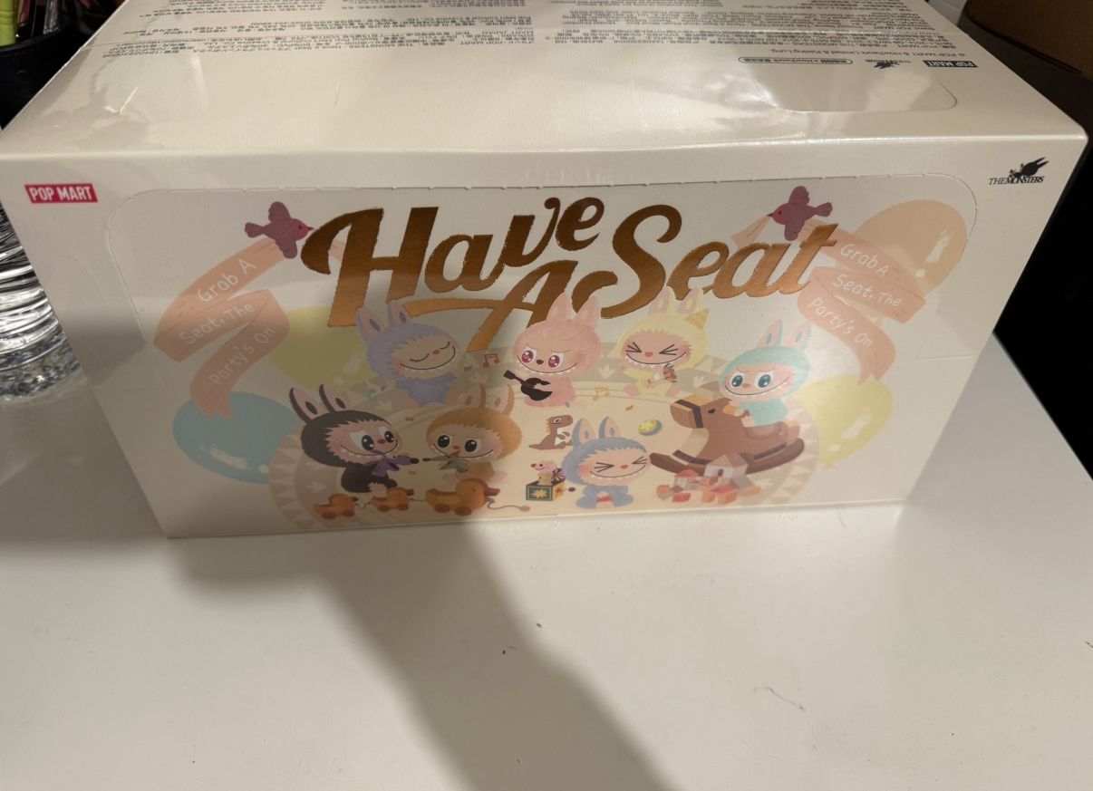 Have A Seat Labubu Sealed Box