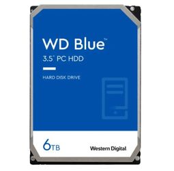 WD - Blue 6TB PC Internal Hard Drive , Brand New 