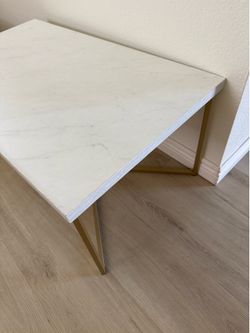Coffee Table white gold