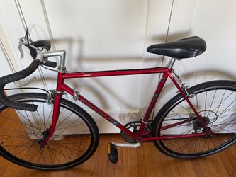 Women’s Vintage Bianchi Bike with Accessories.
