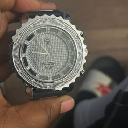 Men’s Techno Pavé Quartz Watch