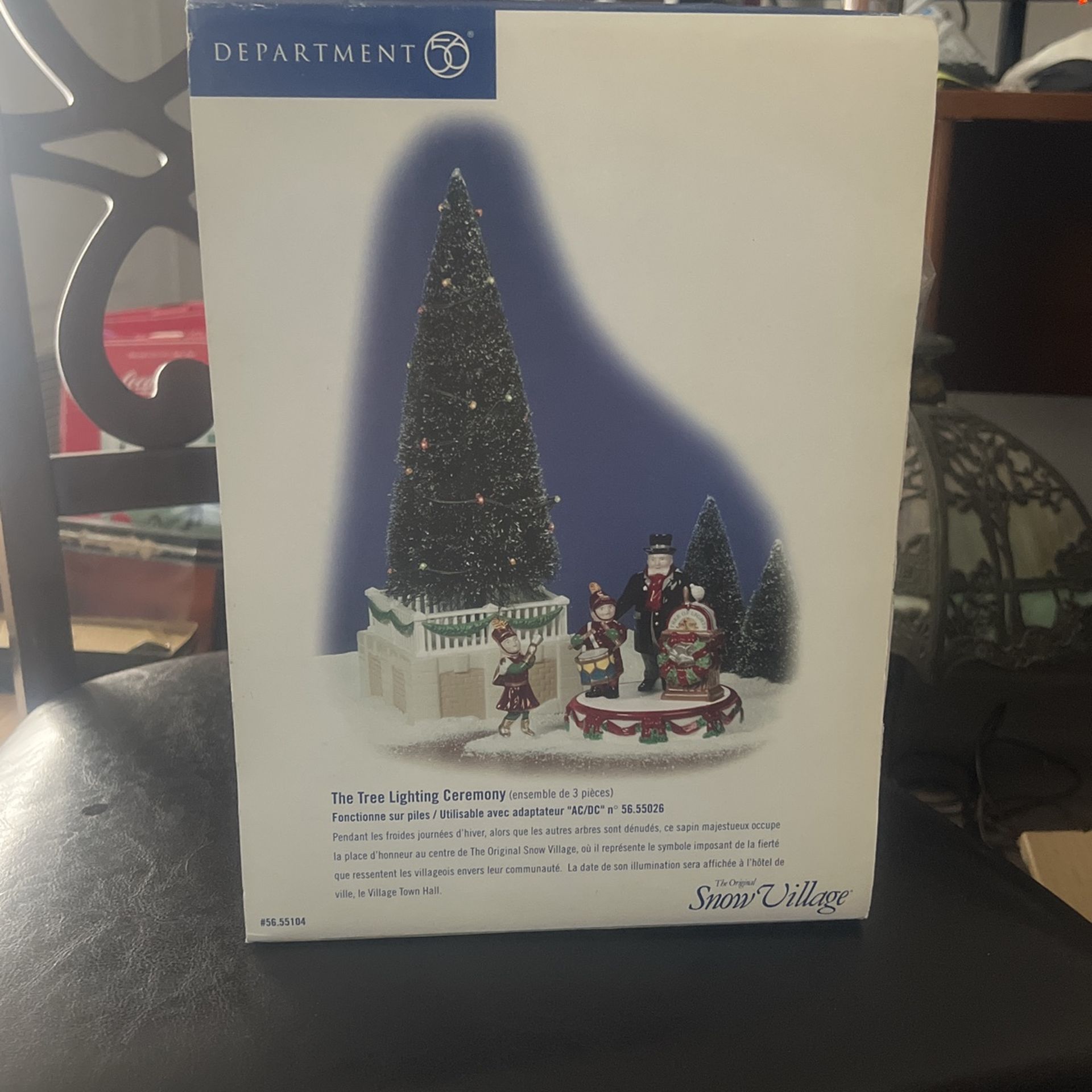 Department 56 Tree Lighting Ceremony