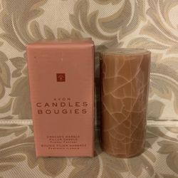Avon Floral Fantasy Pillar Candle
