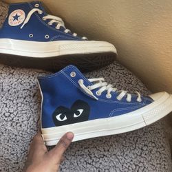 Blue Converse