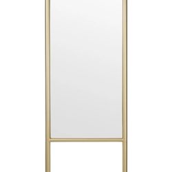 STANDING/WALL MIRROR - GOLD FULL LENGTH