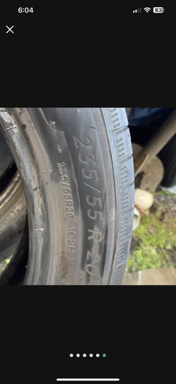 2 Tires 235/55/R20