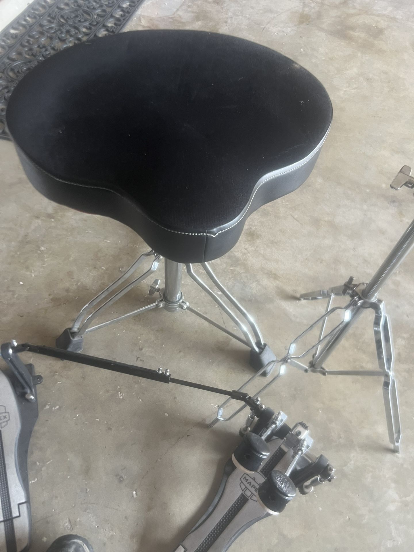 Drum Pedal Seat Stand Mic