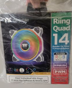 Thermaltake Riing Trio 14 RGB Radiator Fan TT Premium Edition (3-Fan Pack)