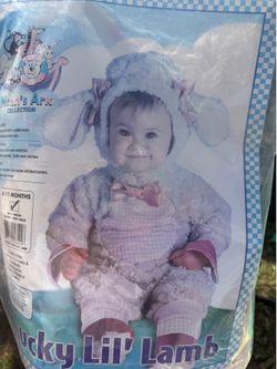Lamb costume for baby
