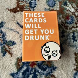 Card Game: These Cards Will Get You Drunk