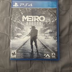 Metro Exodus PS4