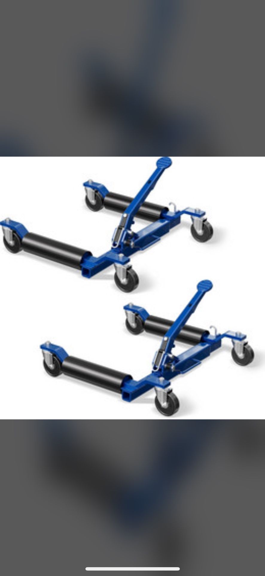 Autobull Car Dolly Wheel Jack Set Of 2 New