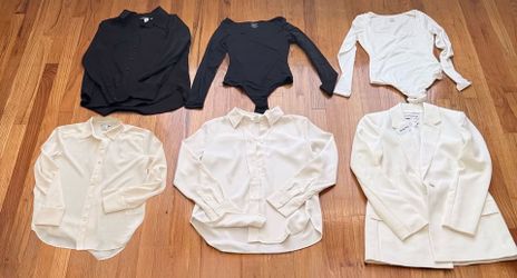 Bundle new blazer & tops - size xs women