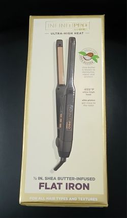Conair Infiniti Pro Ultra-High Heat Shea Butter-Infused 1/2" Inch Flat Iron