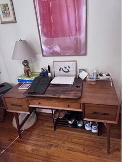 West Elm Mid Century Modern Desk (52”)