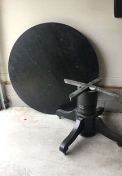 Round table - base and top