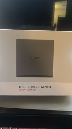 Bobcat 300 Miner