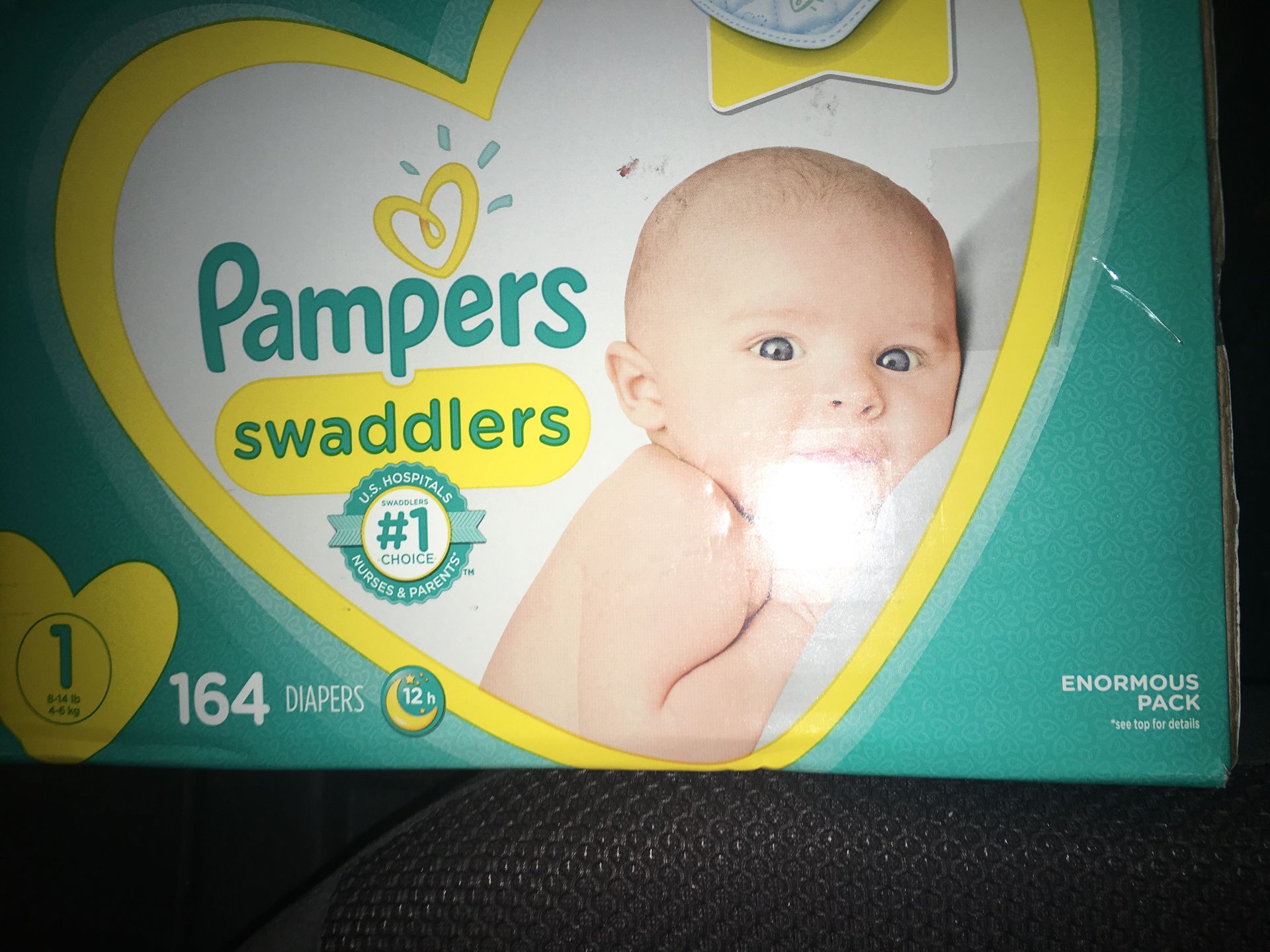 Pampers Size 1 Swaddlers 2 for $45
