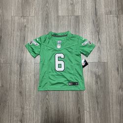 TODDLERS DEVONTA SMITH JERSEY 4/5T KELLY GREEN