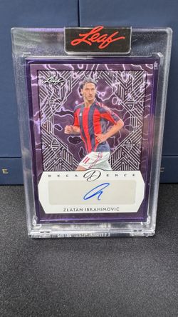 ZLATAN IBRAHIMOVIC 2024 LEAF DECADENCE MULTI- 1/5 BA-ZI1