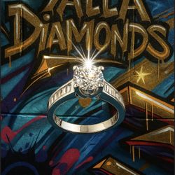 “Streetlight Spark “Solitaire Ring 1.25 Carat Cz 