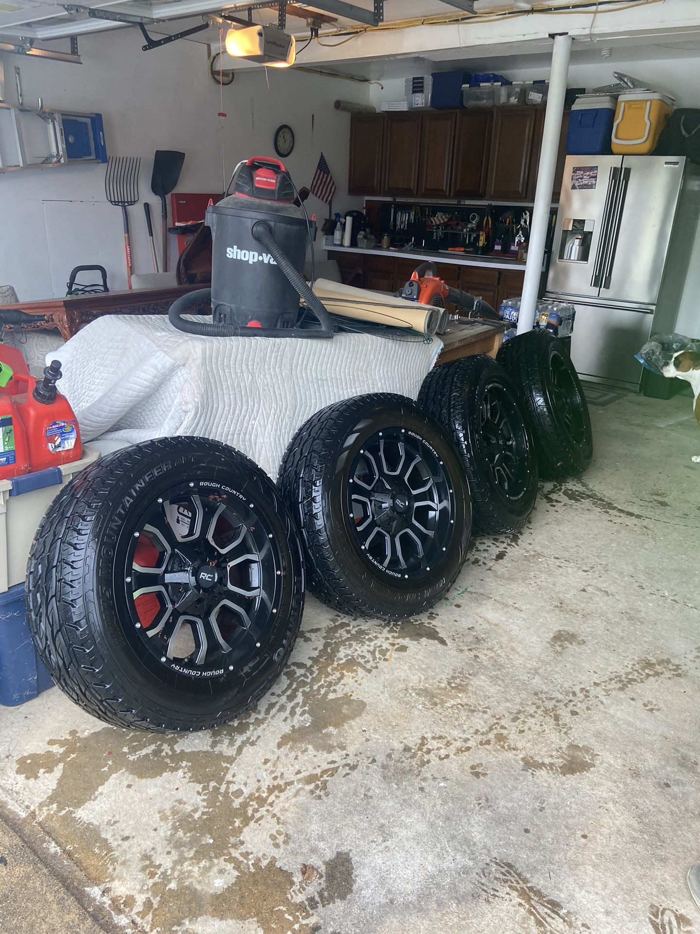 Rough country Rims With Brand New Tires