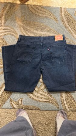Levi Strauss & Co., 541, W 36, L 30, they look like blue Jean color.