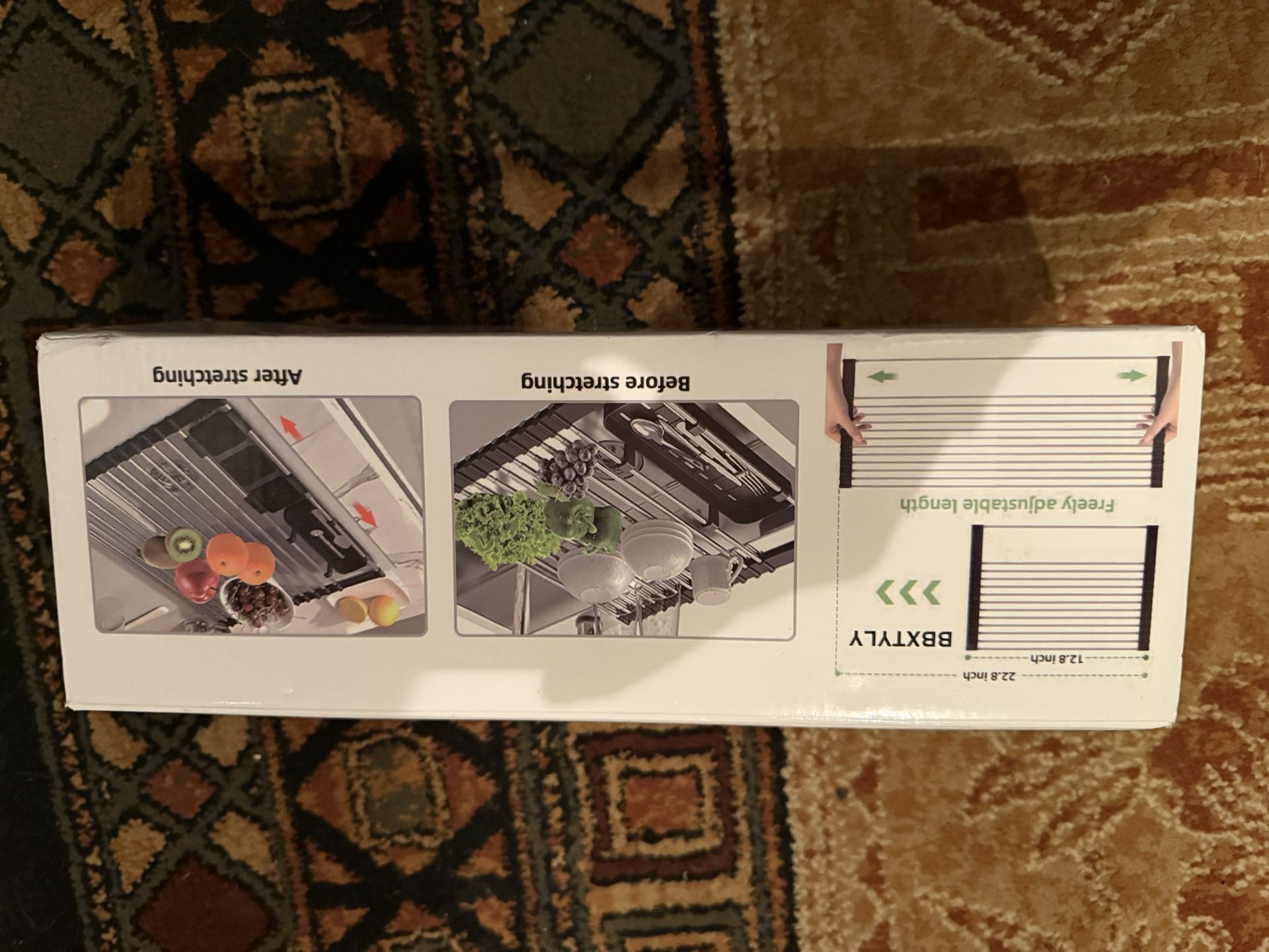 Creative Retractable Kitchen Dishwashing Rack