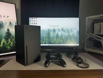 XBOX SERIES X (used like new) W/ 2 controllers and all cords!!!