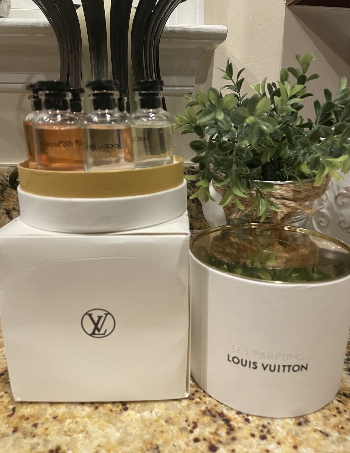 LV Women’s Set Of 7 Miniature Perfumes ~ Used Twice Asking: $60