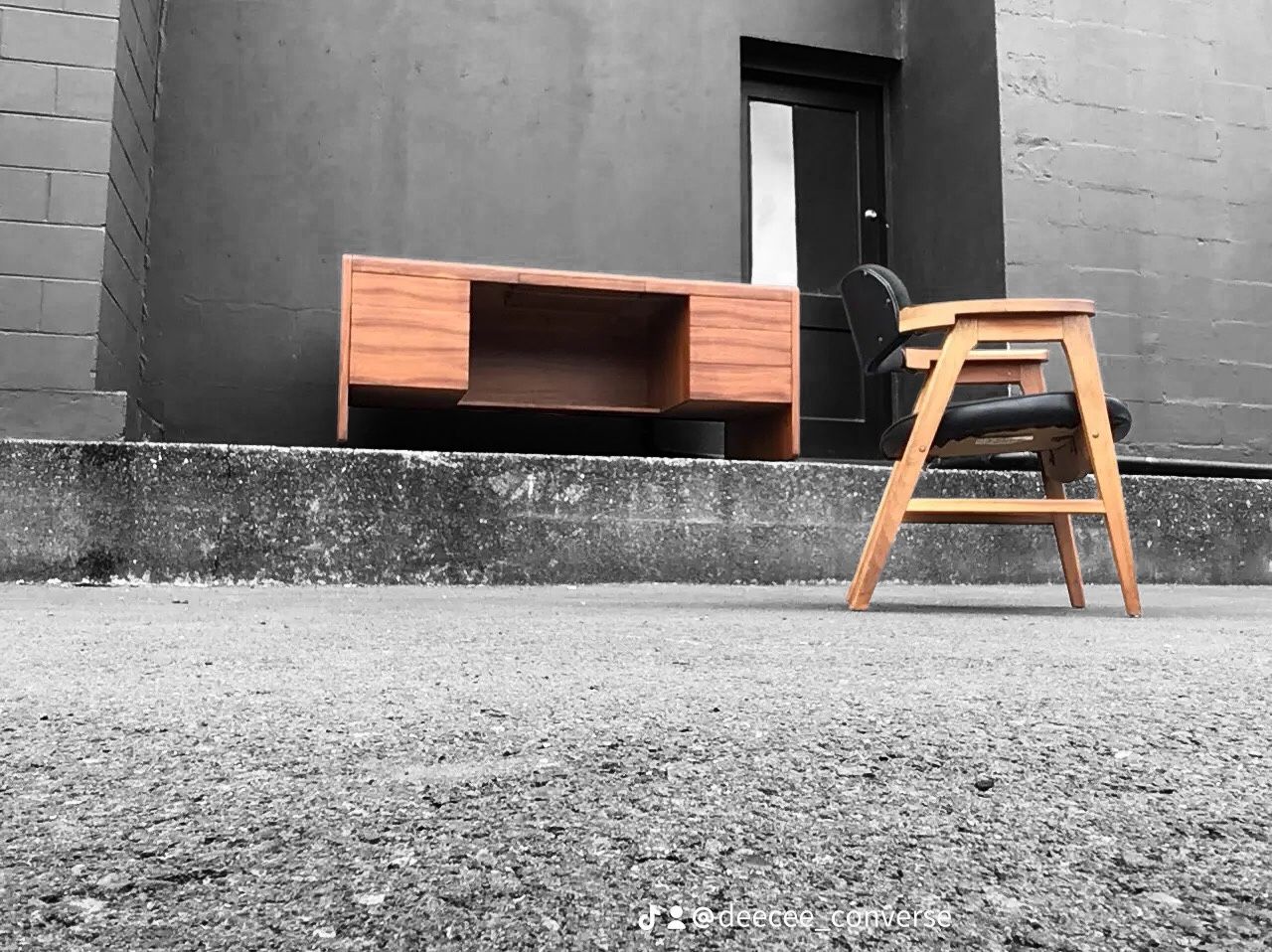 Stunning MCM Walnut Executive Desk, Restored With Love 💕