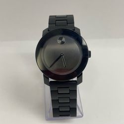 Movado Bold Quartz Black Watch 202954